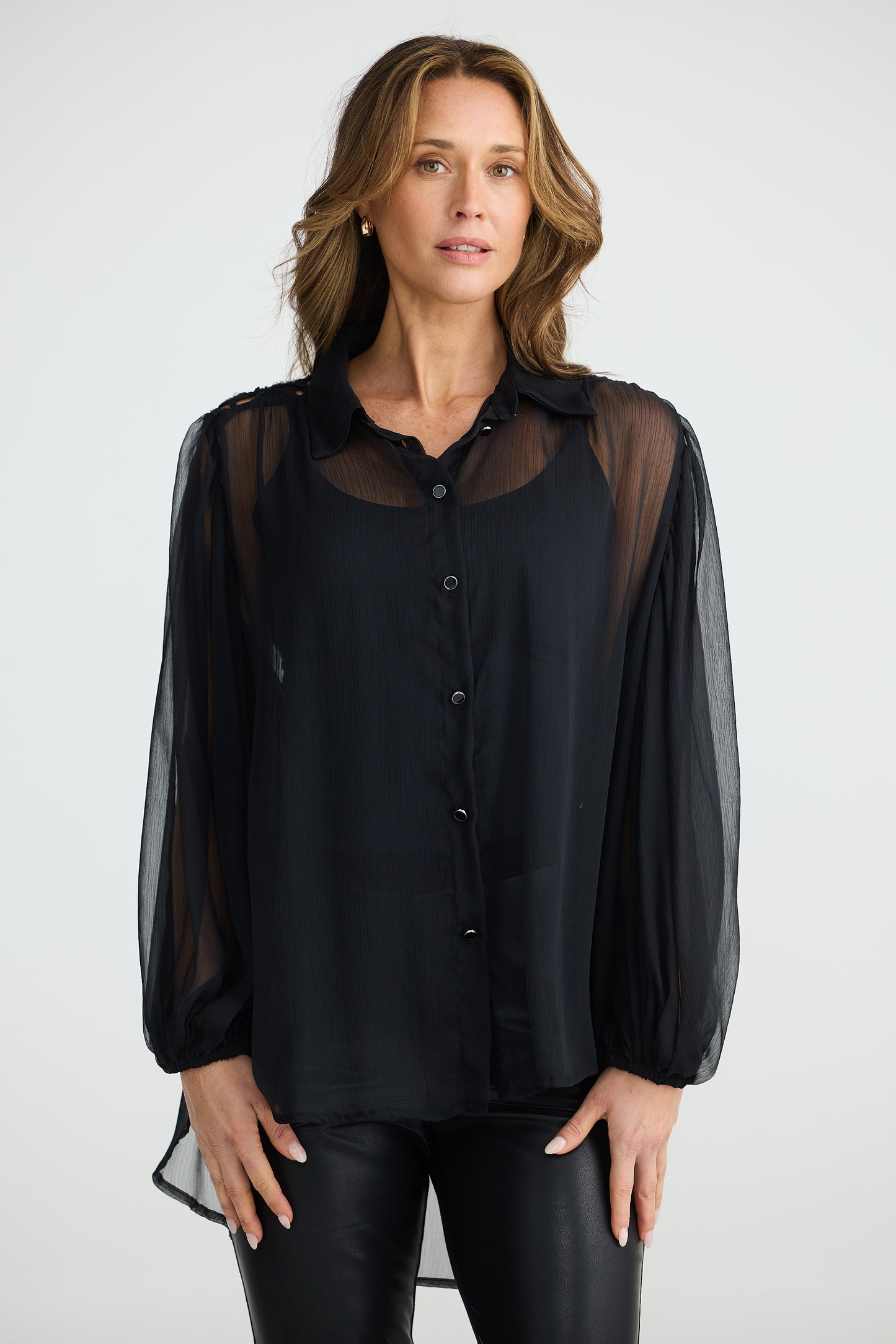 Eden Shirt by Brave+True - Black