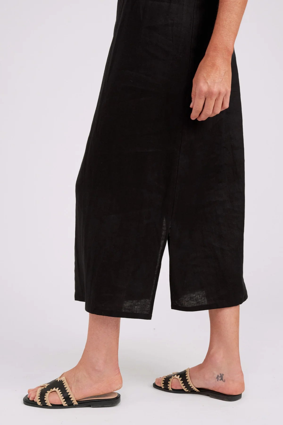 STUDIO TANK MAXI DRESS - BLACK by Eb&ive