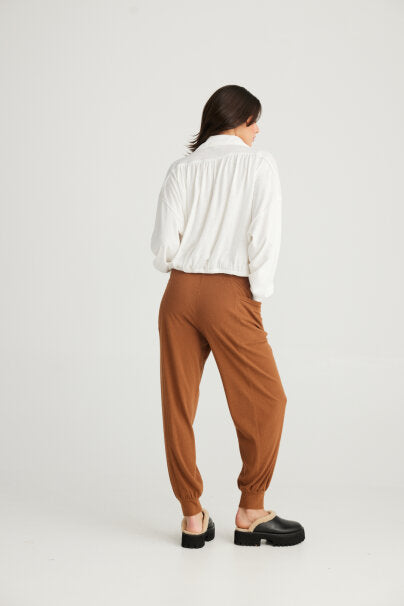 Cruz Pant by Talisman - Available in Black or Tan