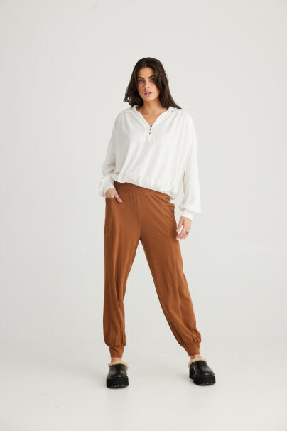 Cruz Pant by Talisman - Available in Black or Tan