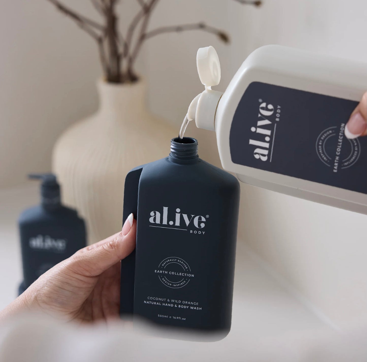 Alive Body Refill Wash - Coconut & Wild Orange