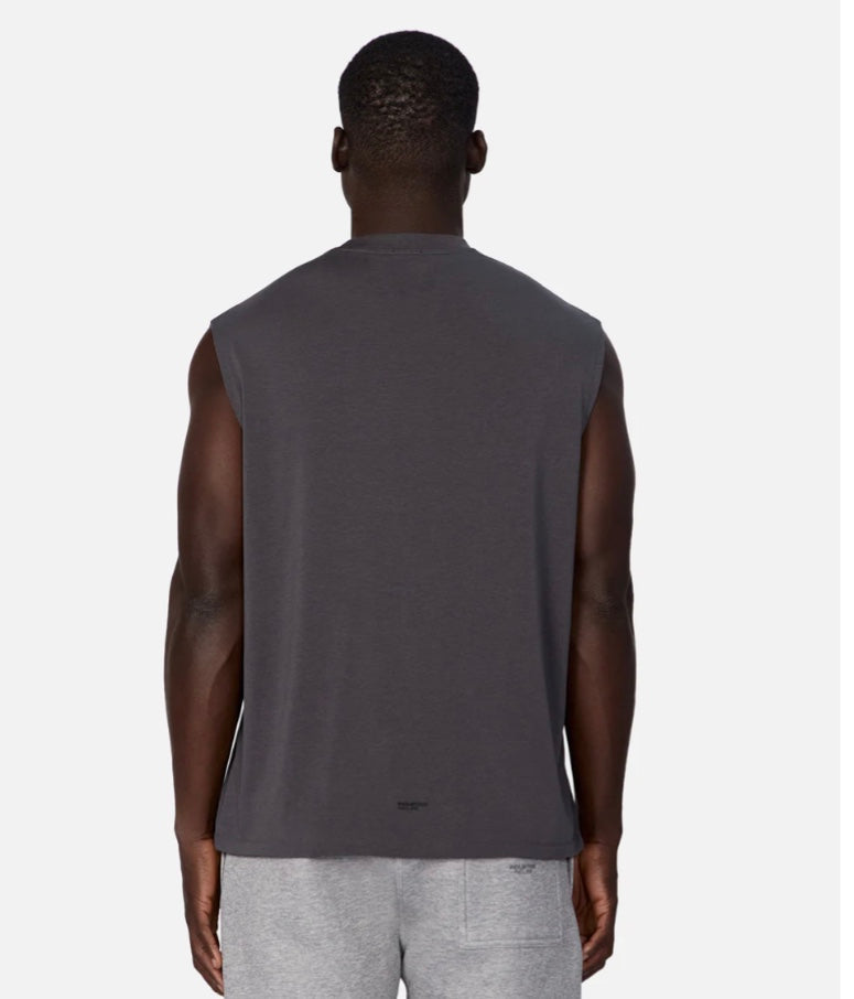 The Freeman Sleeveless Tee - Onyx by Industrie clothing