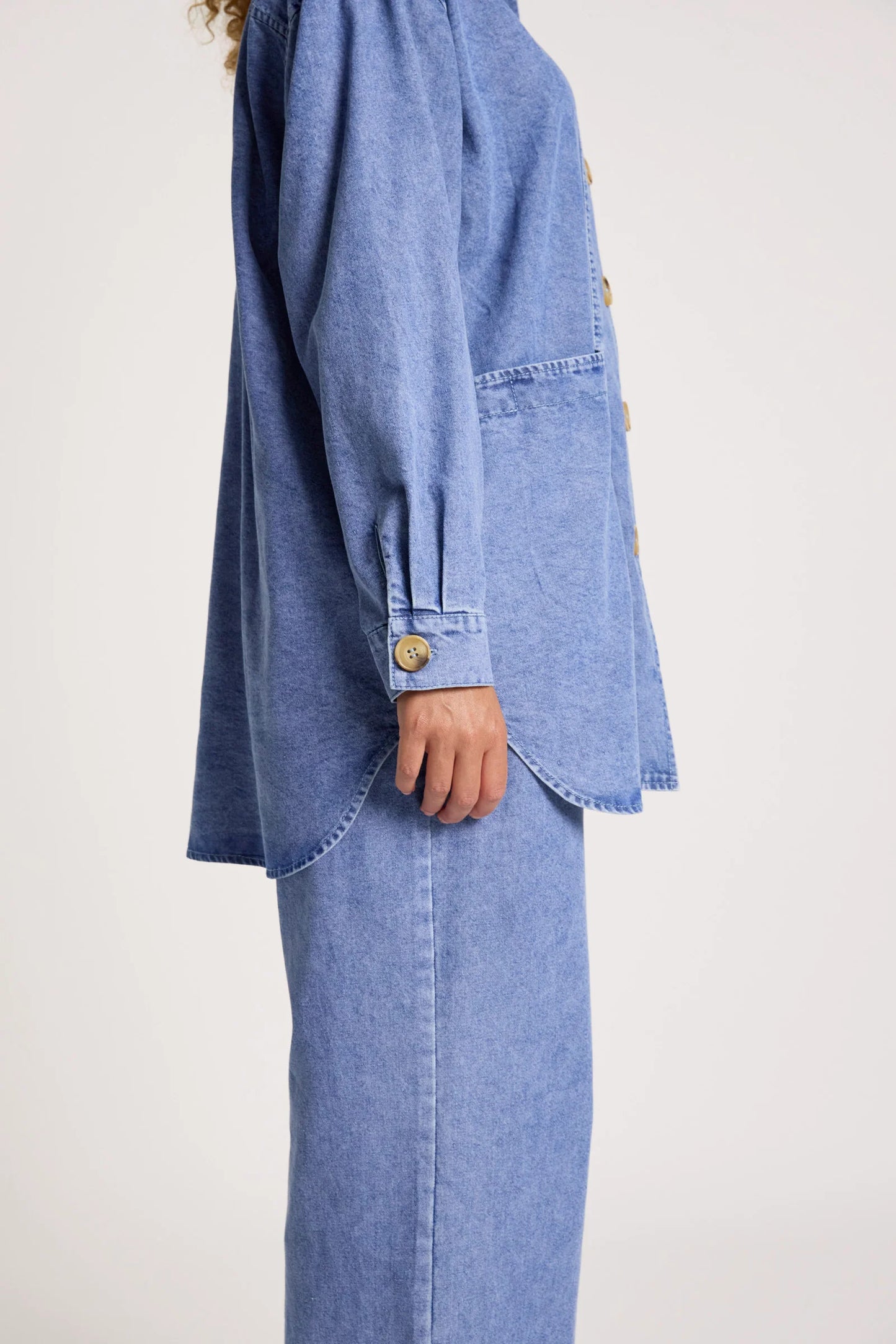 BODHI DENIM JACKET - DENIM by Eb&ive