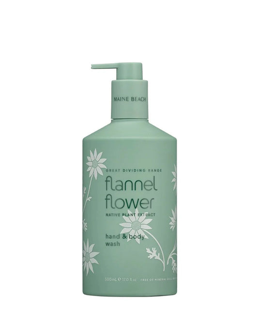Flannel Flower Hand & Body Wash 500ml by Maine Beach