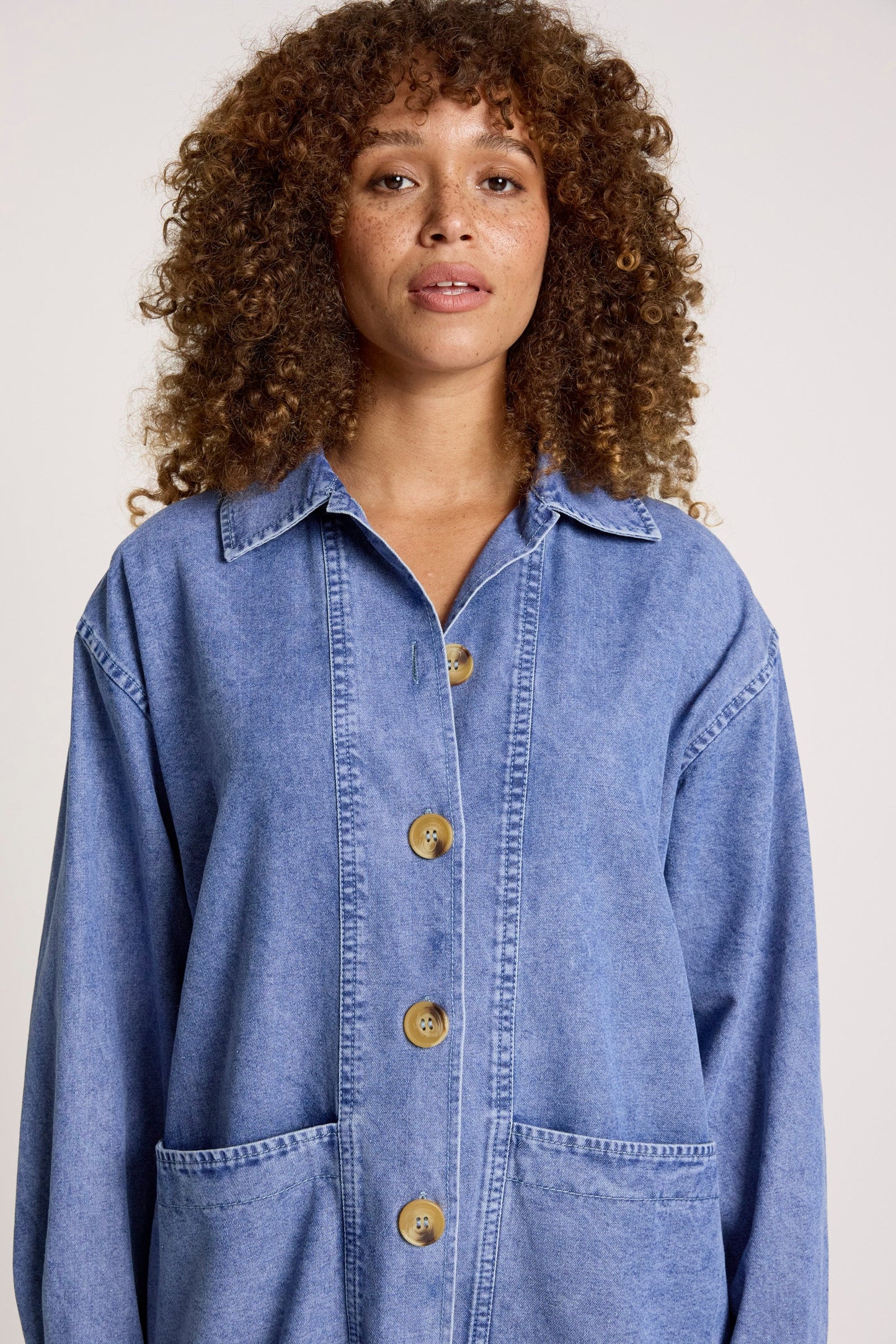 BODHI DENIM JACKET - DENIM by Eb&ive