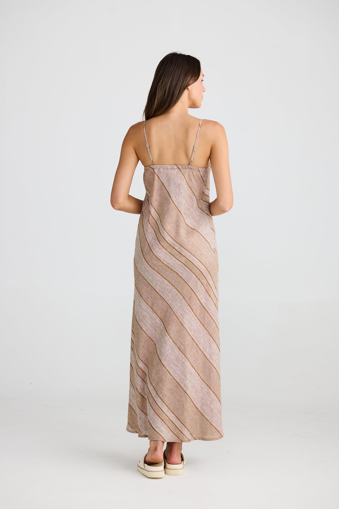 Claro Maxi Dress Diego Stripe by The Shanty