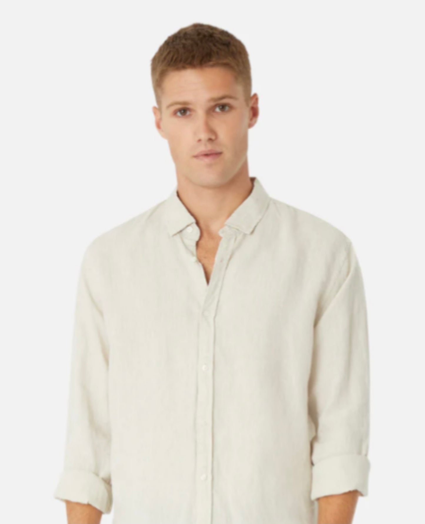 The Tennyson Linen L/S Shirt Kalamata by Industrie Clothing