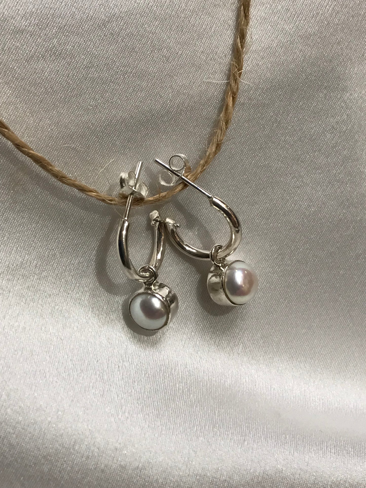 Pearl Earrings Lux by Melanie Woods