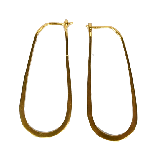 Euro Gold Earrings by Melanie Woods