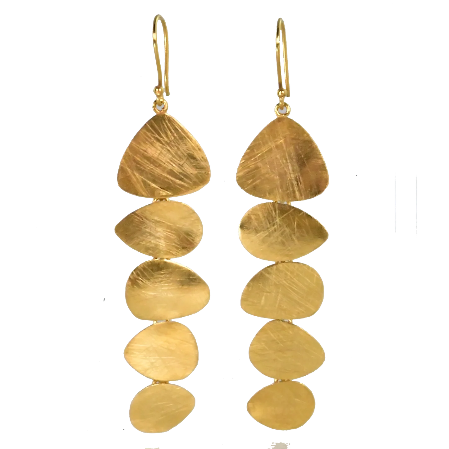 Euro Gold Earrings by Melanie Woods Worn By Sofia on Master Chef.