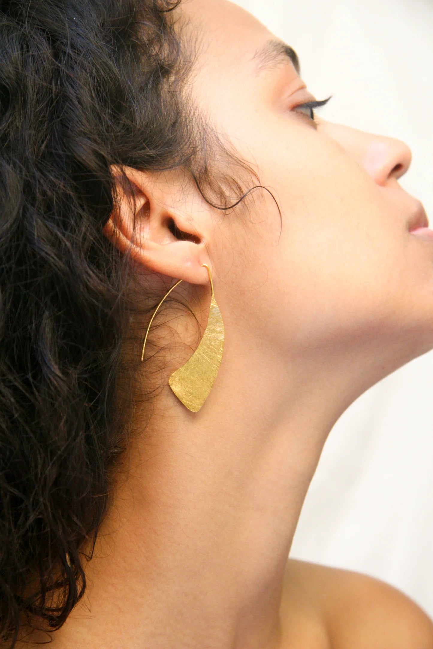 Euro Gold Earrings by Melanie Woods