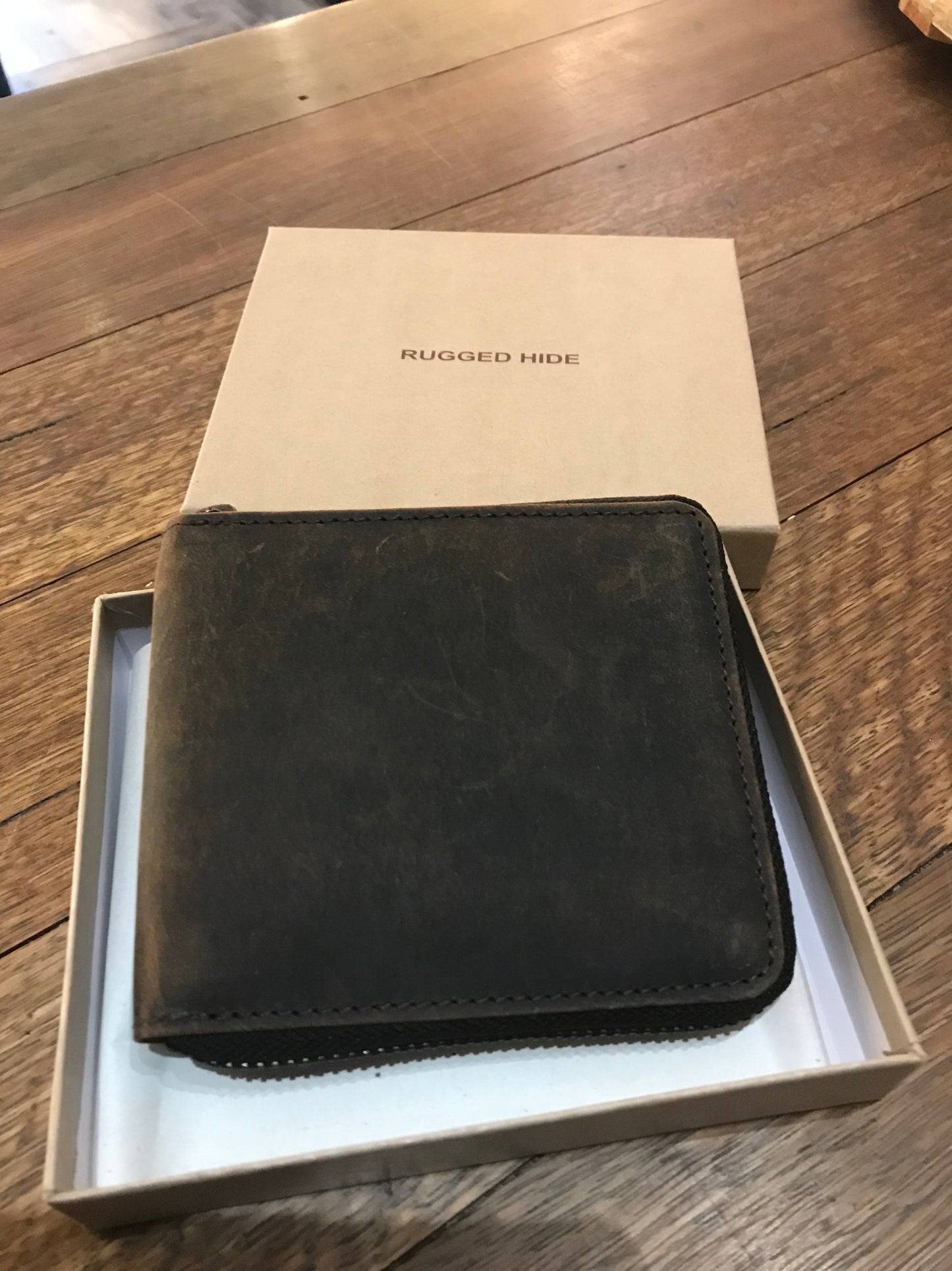 Bobby Men’s Wallet by Rugged Hide - Brown