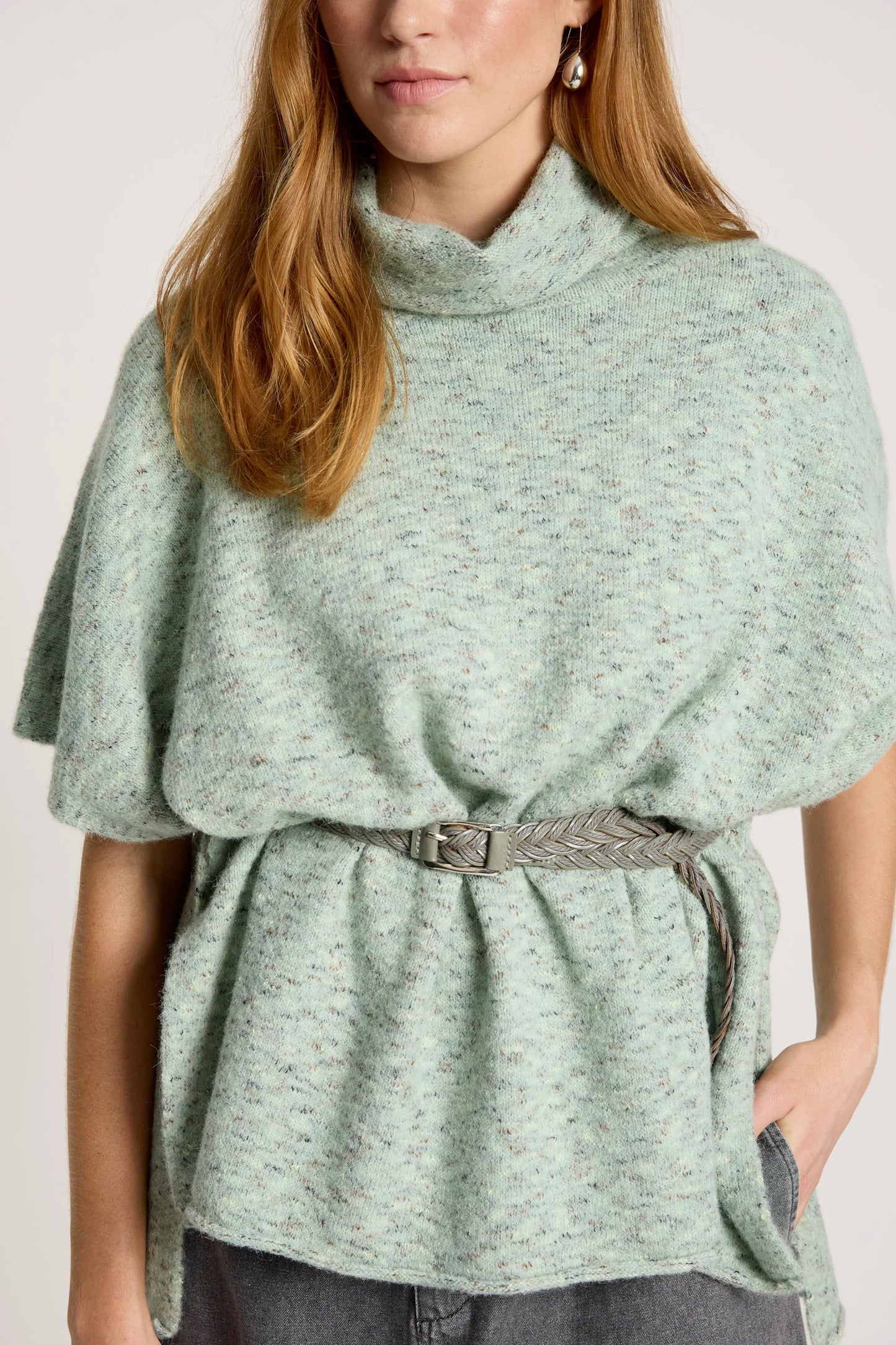 ZARDA PONCHO - SAGE by Eb & Ive