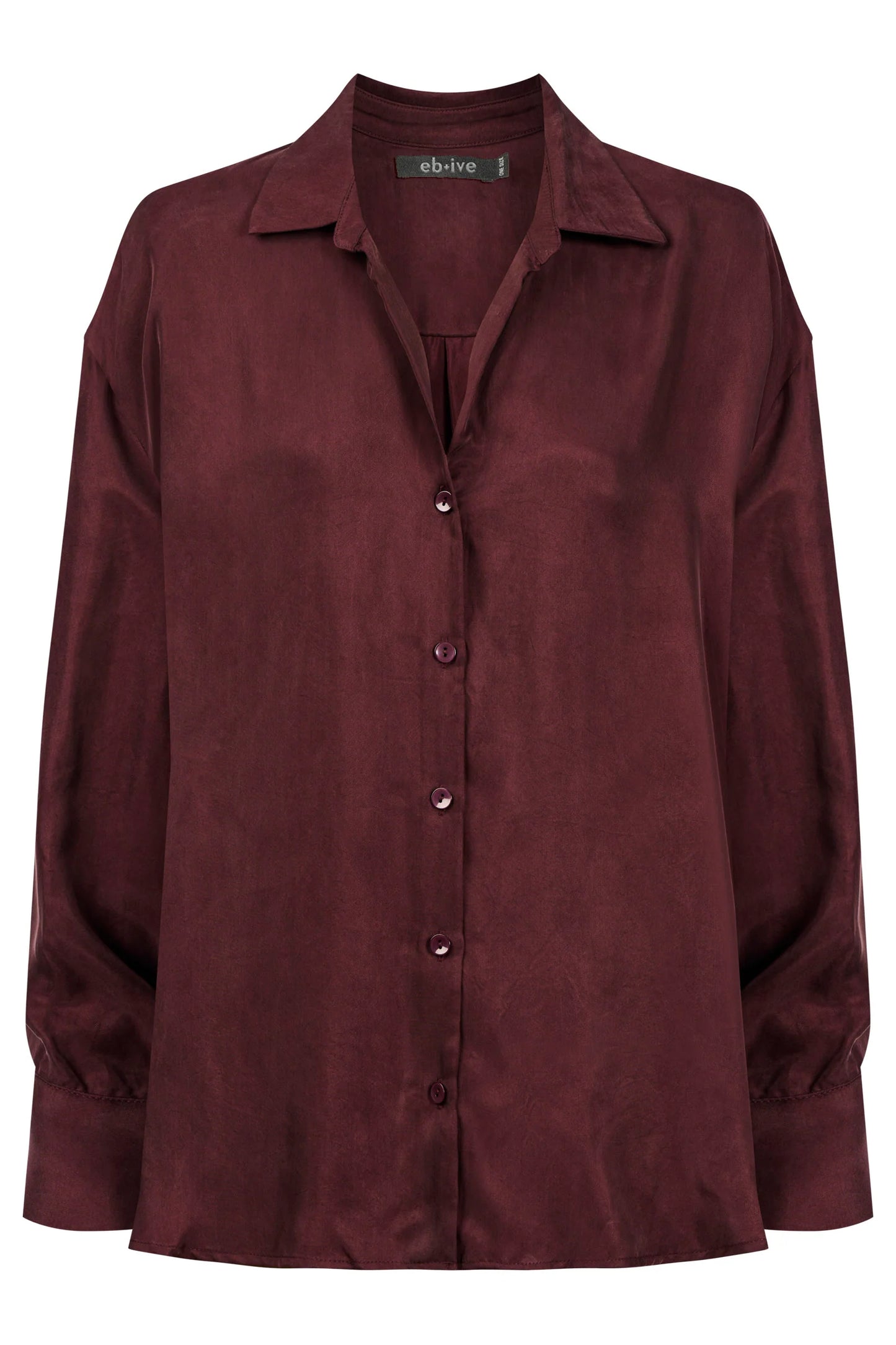CALISTA SHIRT - MAHOGANY by Eb&ive