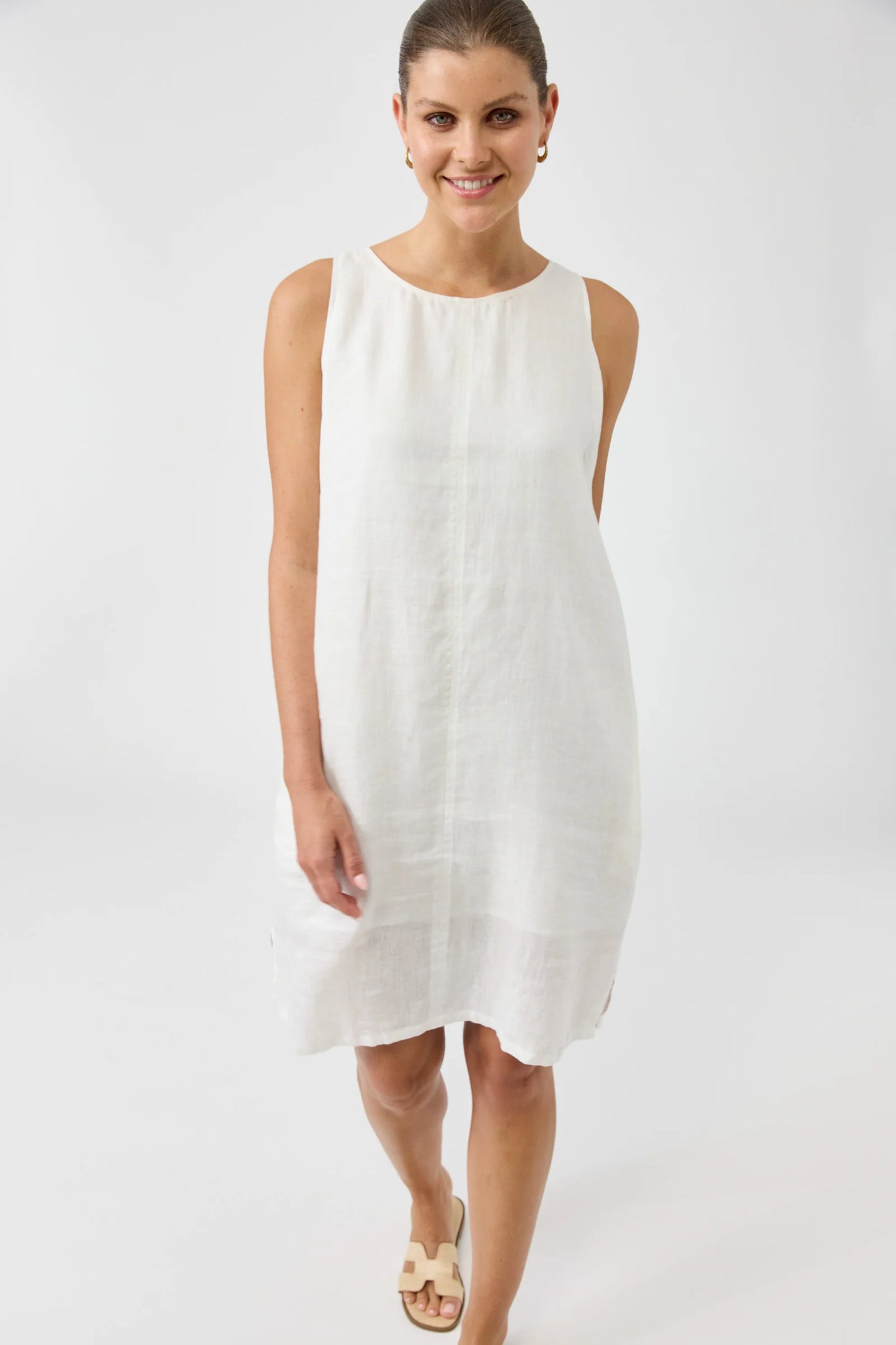 STUDIO MIDI DRESS - SALT by eb&ive