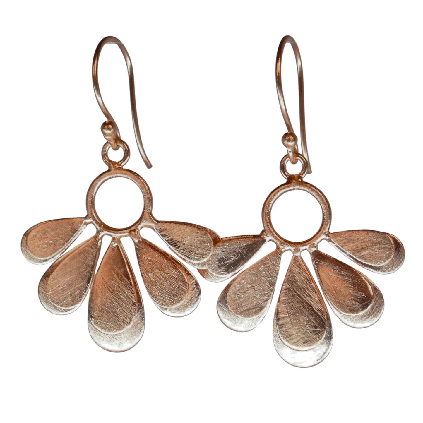 Euro Rose Gold Earrings by Melanie Woods