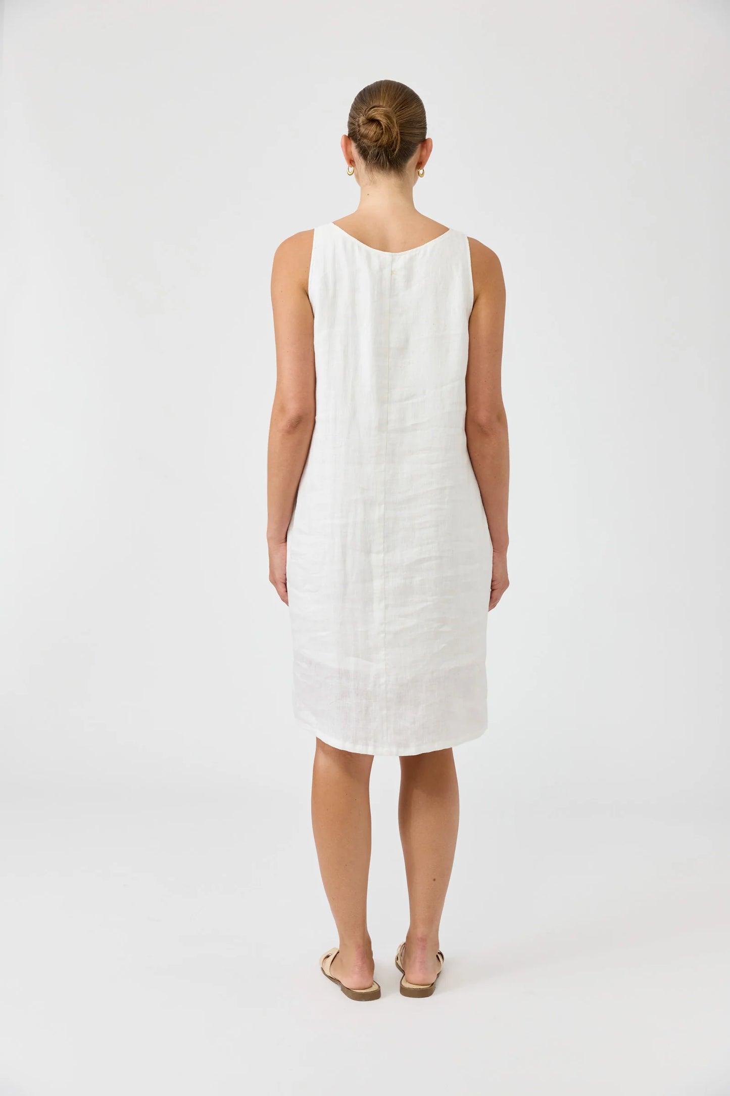 STUDIO MIDI DRESS - SALT by eb&ive