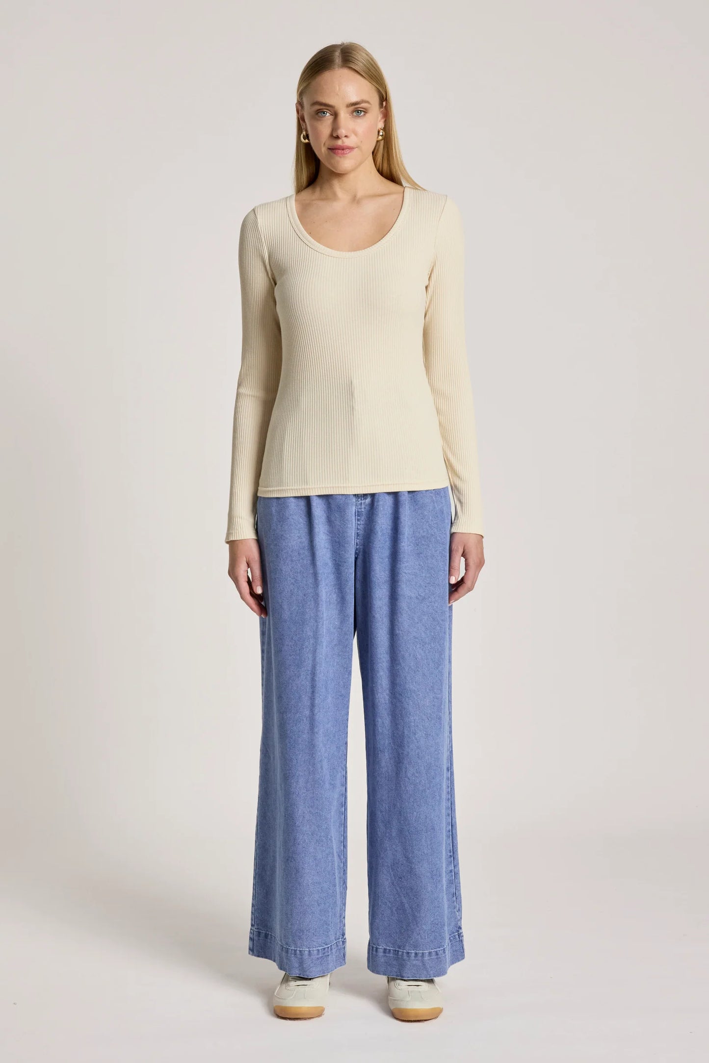 PLAGE LONG SLEEVE TSHIRT - DUNE by Eb & Ive