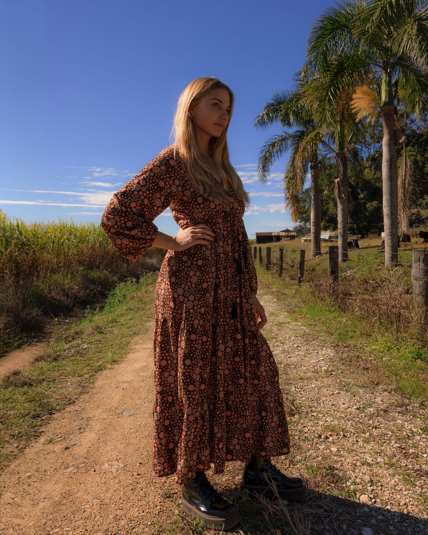 Dixie Maxi Dress by Honey+Stone