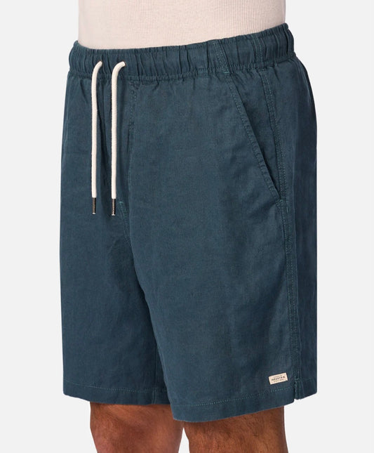 The Marina Linen Short - Deep Ocean by Industrie clothing
