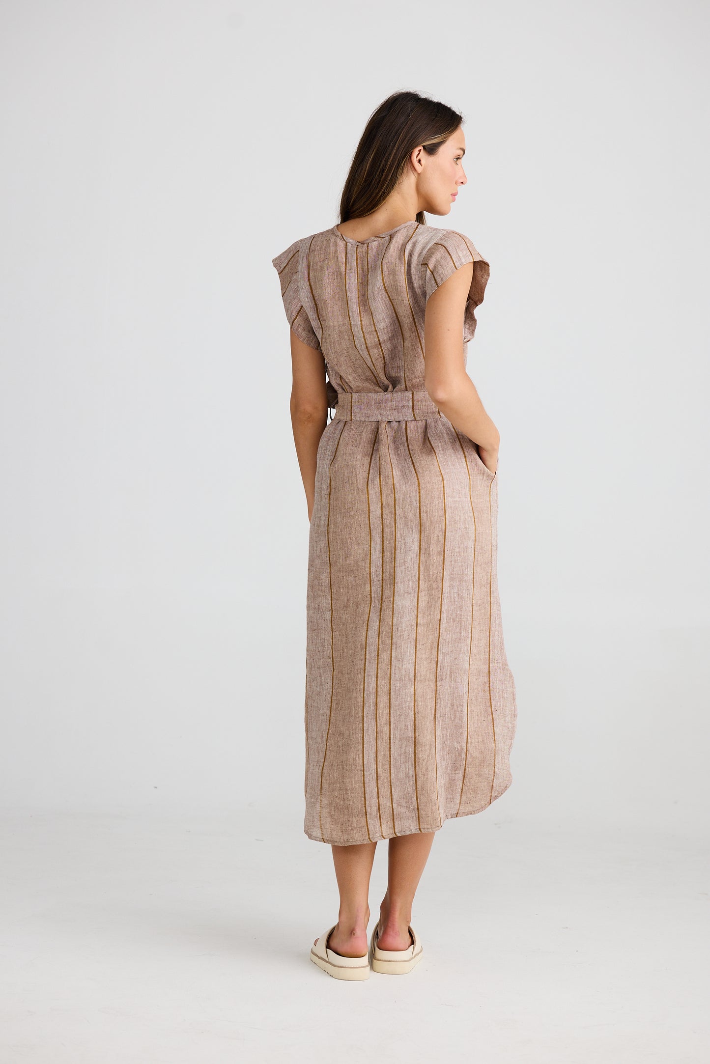 Sebou Dress by The Shanty - Diego Stripe