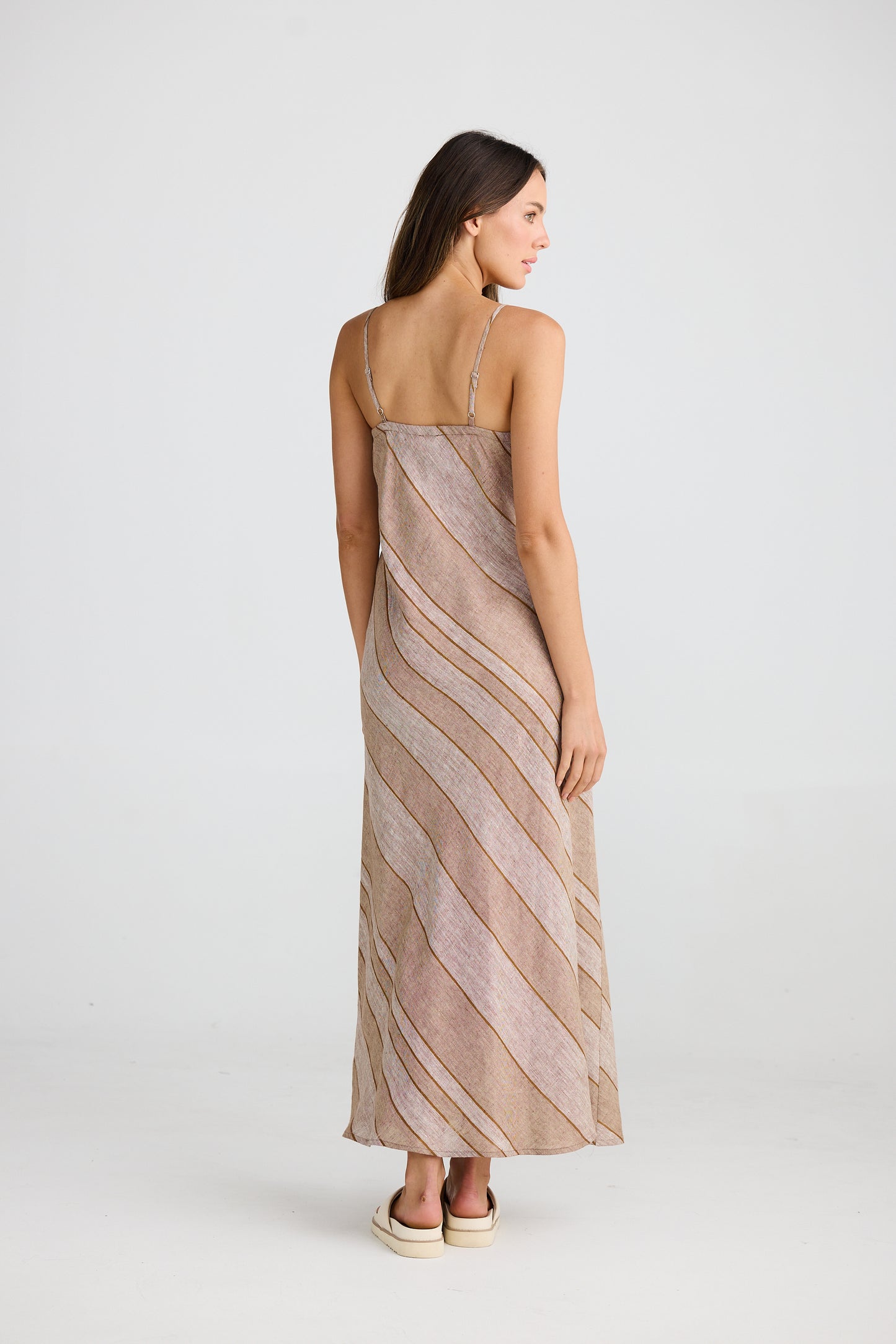 Claro Maxi Dress Diego Stripe by The Shanty