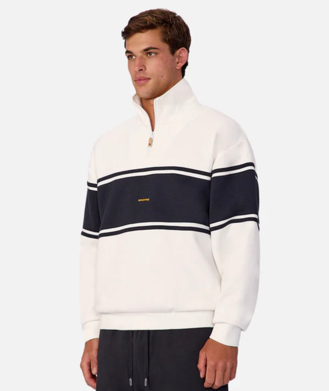 The Tech Southend Track Top - Off White / Midnight by Industrie Clothing