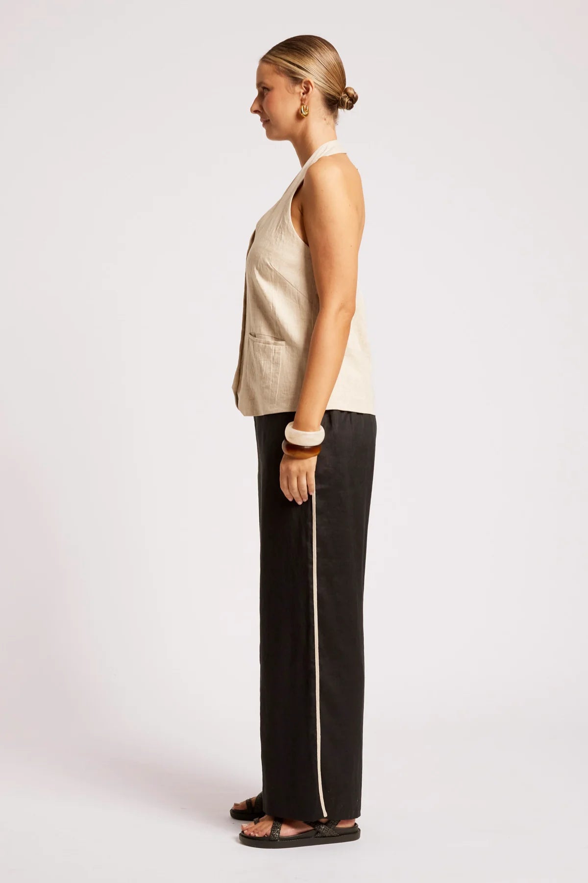 MARIS HALTER VEST - TUSK by eb&ive