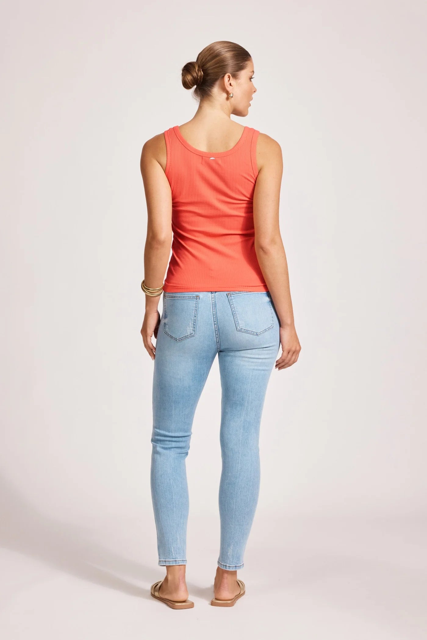 LA PLAGE TANK - CORAL by eb&ive