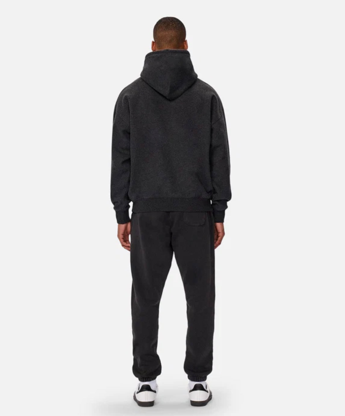 The Del Sur Marle Hoodie - Charcoal Marle by Industrie Clothing