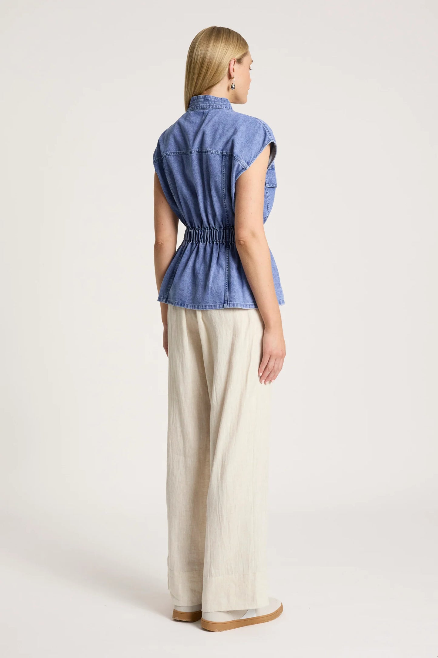 BODHI DENIM VEST - DENIM by Eb&ive