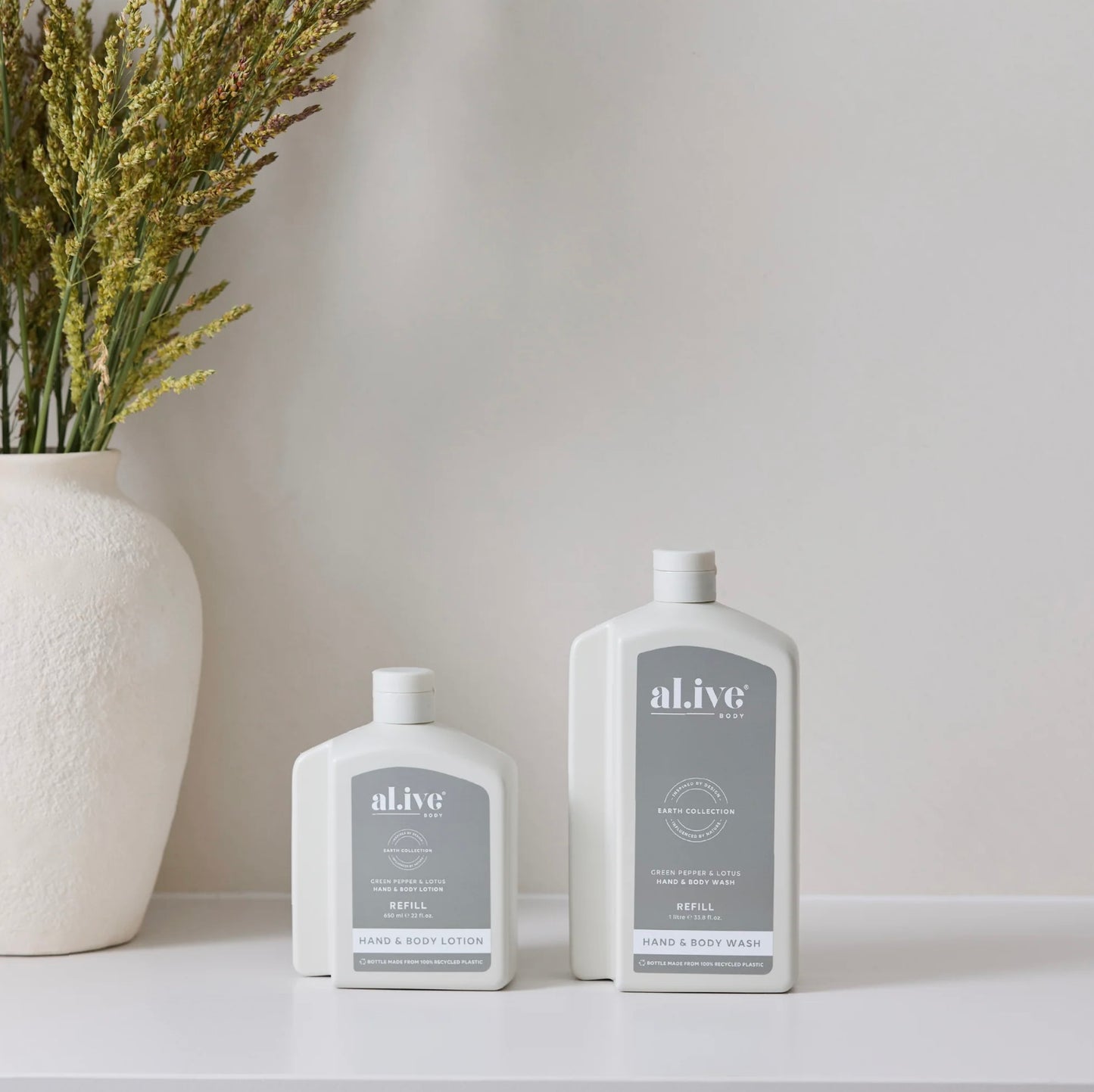 Alive Body Refill Wash - Green Pepper & Lotus