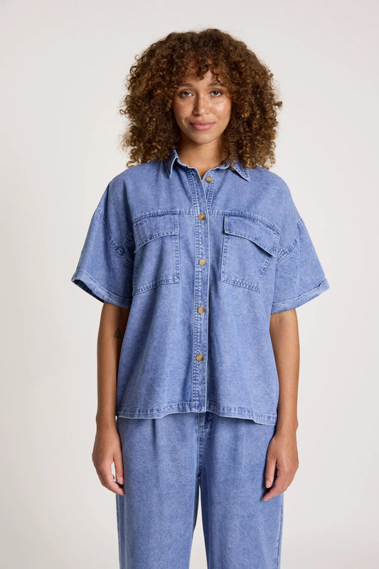 BODHI DENIM SHIRT - DENIM by Eb&ive
