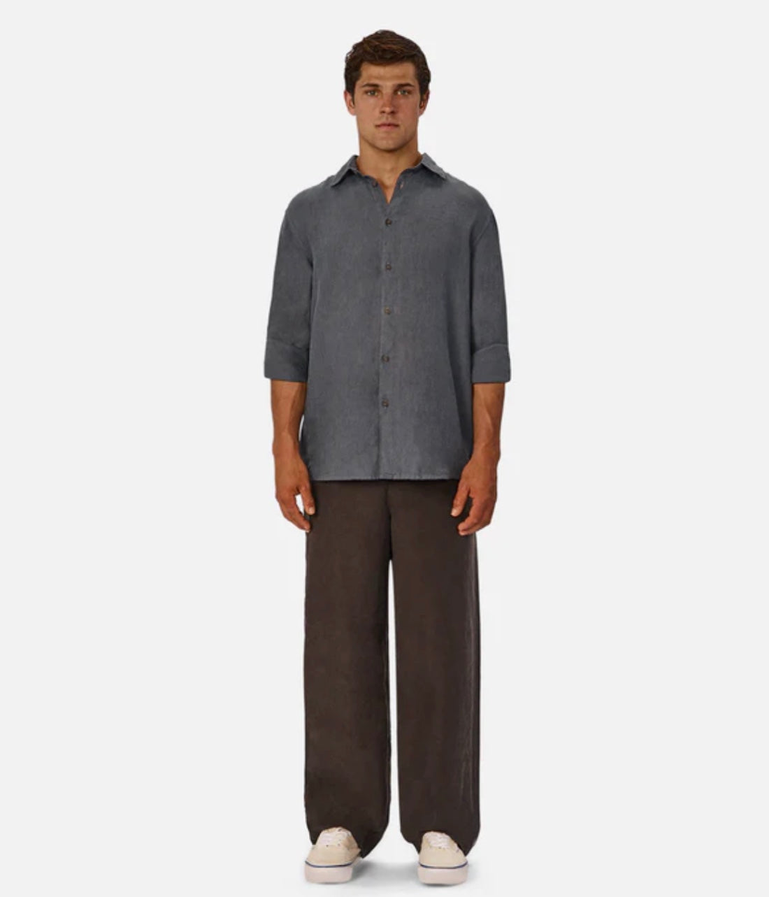 The St Martins Long Sleeve Linen Shirt - Diesel by Industrie Clothing