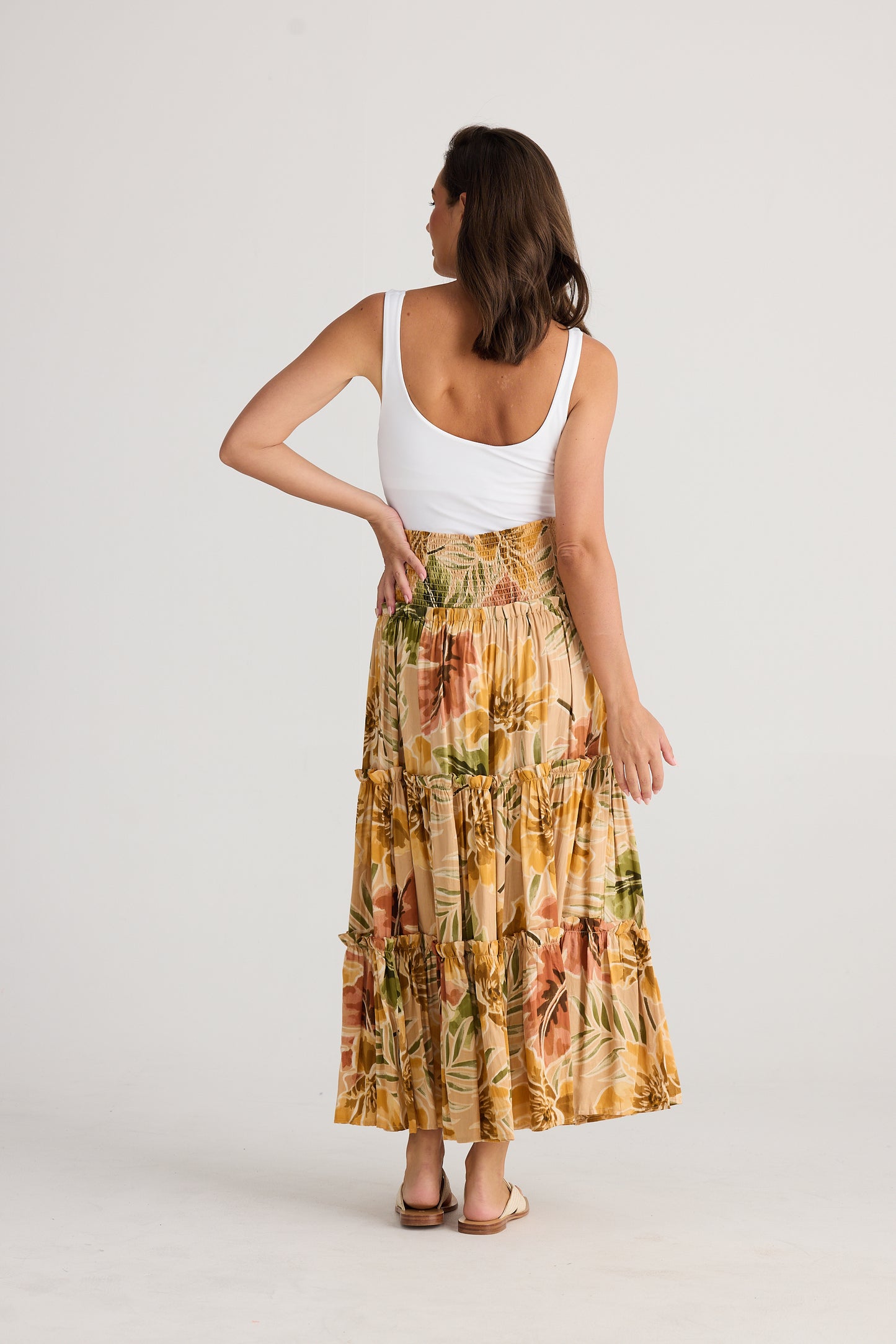 Pier Skirt by Holiday Trading - Majesty Palm