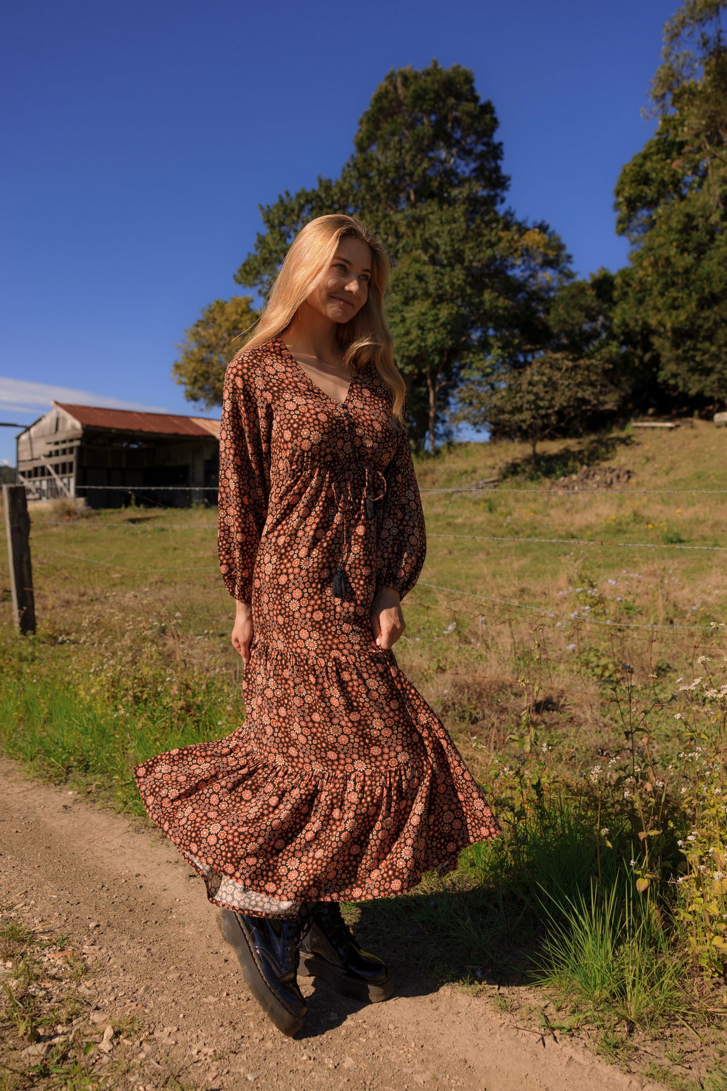 Dixie Maxi Dress by Honey+Stone