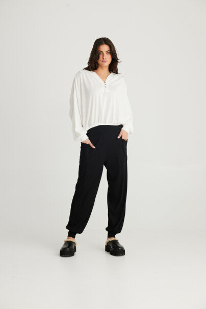 Cruz Pant by Talisman - Available in Black or Tan