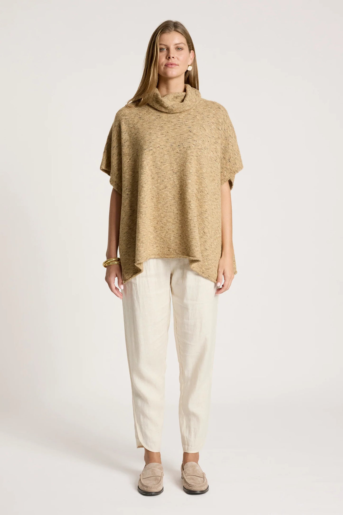 ZARDA PONCHO - MOCHA by Eb&ive
