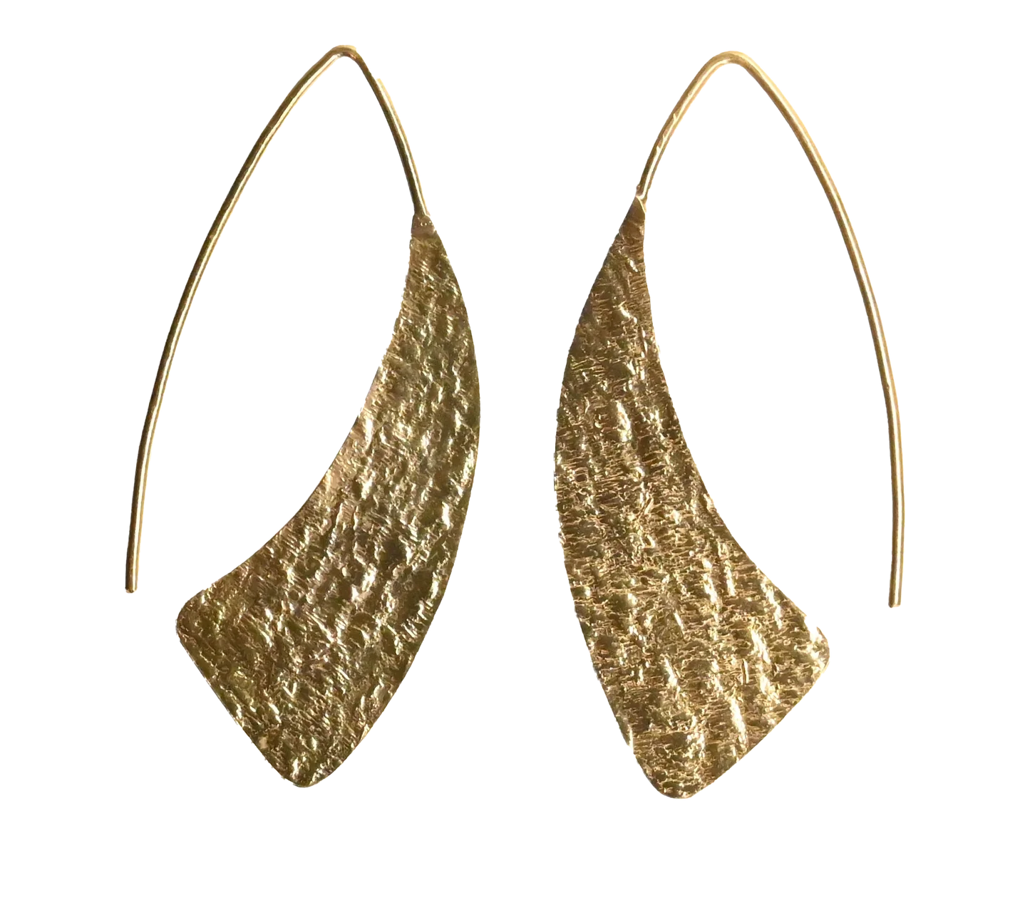 Euro Gold Earrings by Melanie Woods