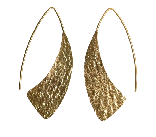 Euro Gold Earrings by Melanie Woods