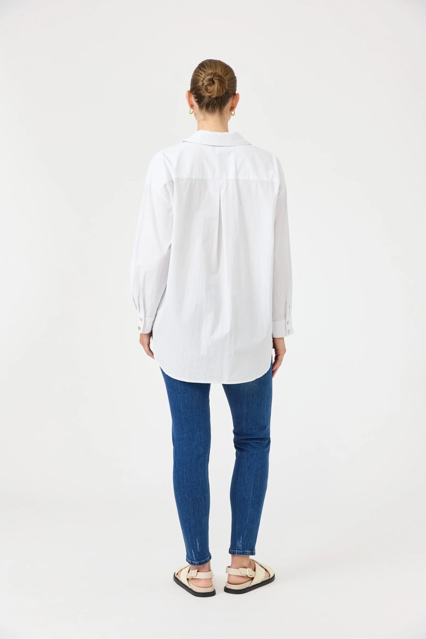 STUDIO OVERSIZE SHIRT - SALT by Eb&ive