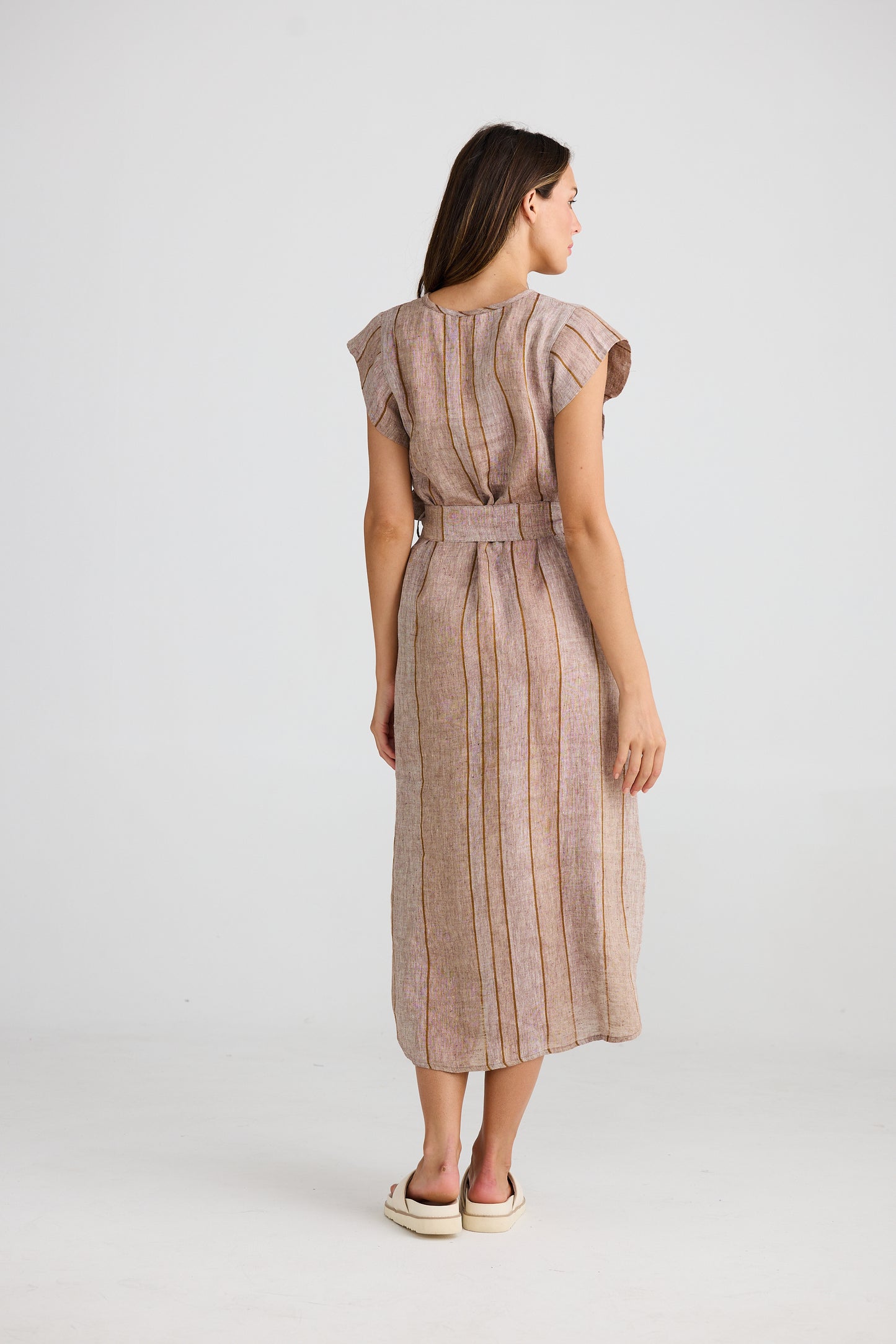 Sebou Dress by The Shanty - Diego Stripe