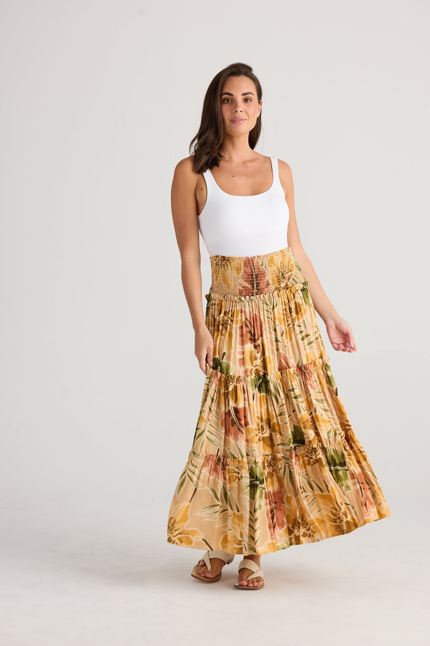 Pier Skirt by Holiday Trading - Majesty Palm