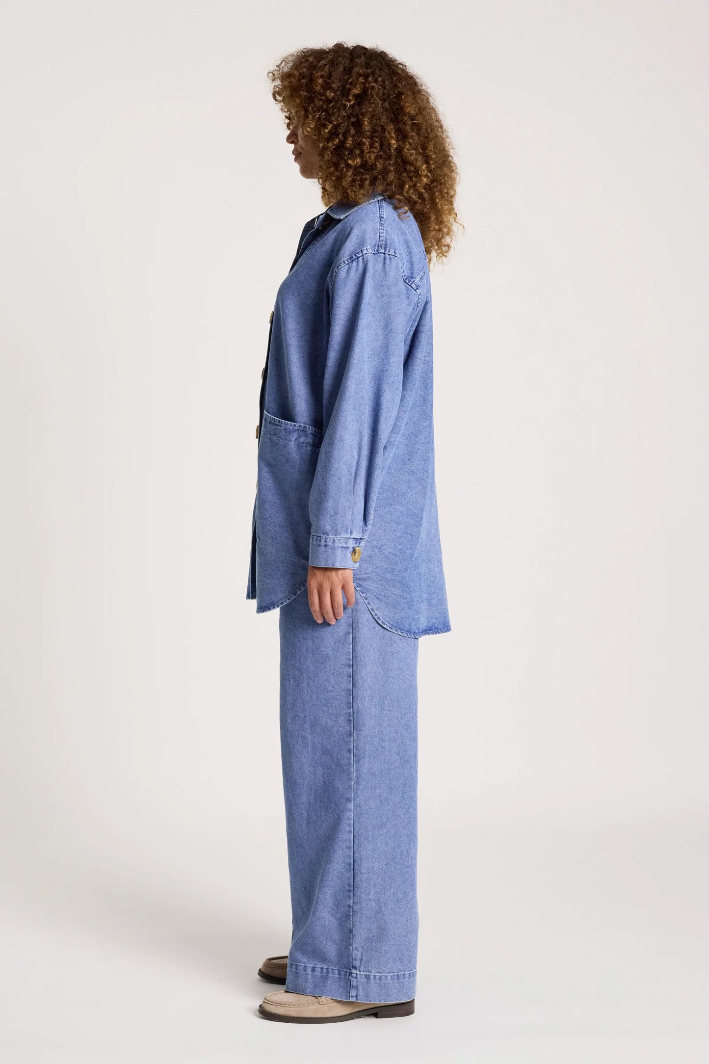 BODHI DENIM JACKET - DENIM by Eb&ive