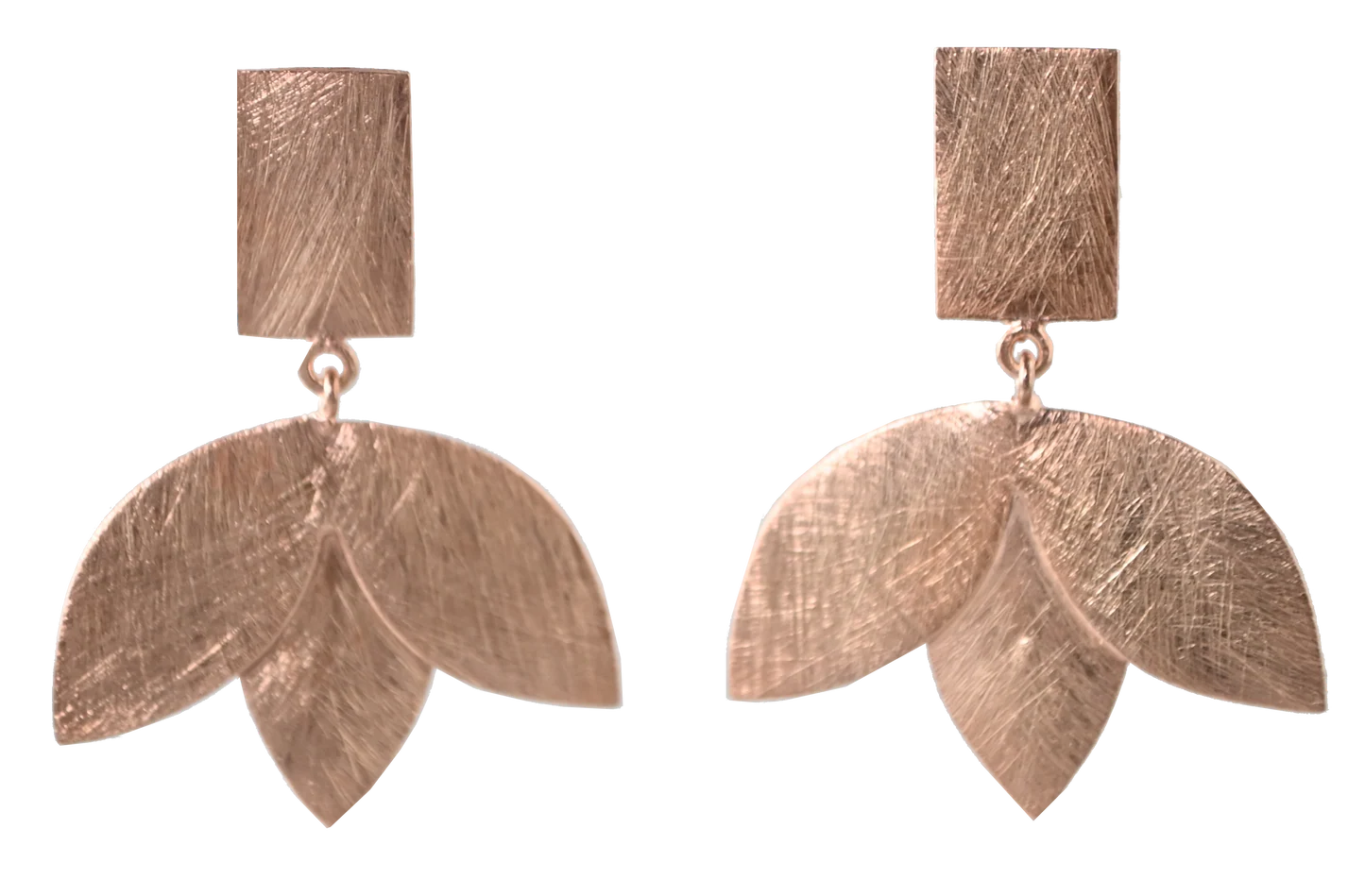 Euro Rose Gold Earrings by Melanie Woods