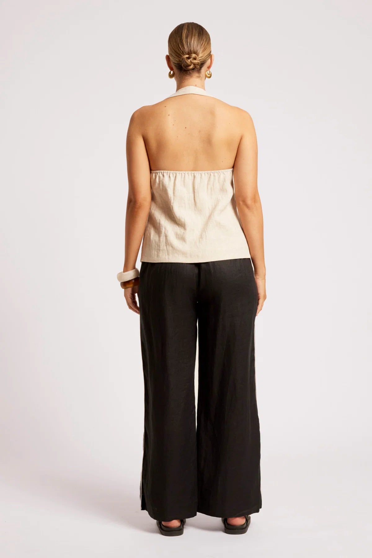 MARIS HALTER VEST - TUSK by eb&ive