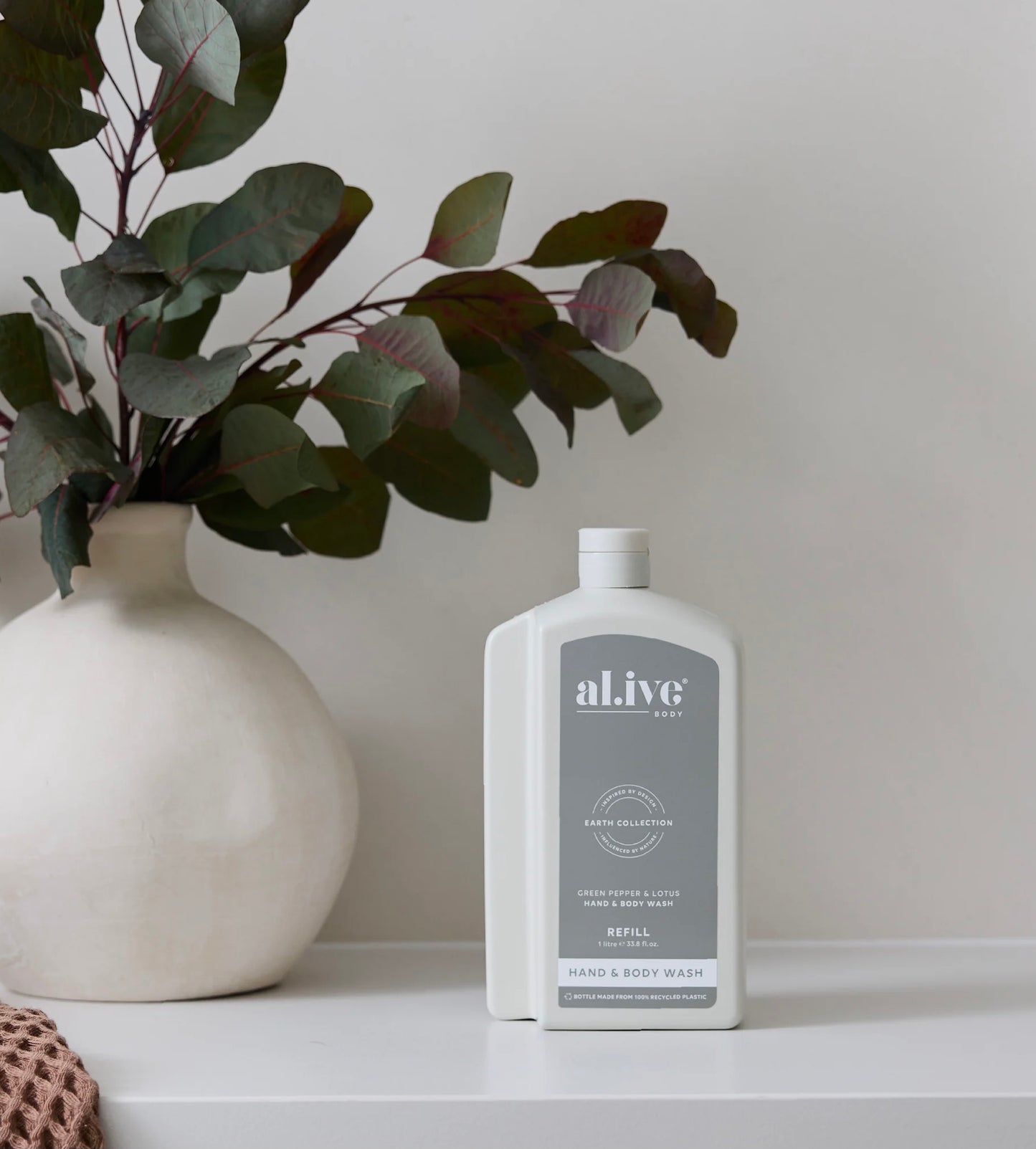 Alive Body Refill Wash - Green Pepper & Lotus