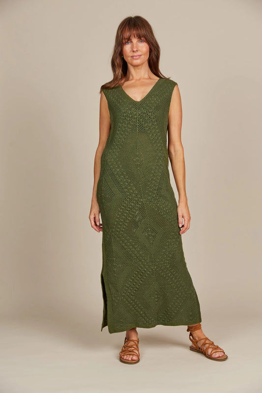 Sylvie Dress by IsleOfMine- Olive