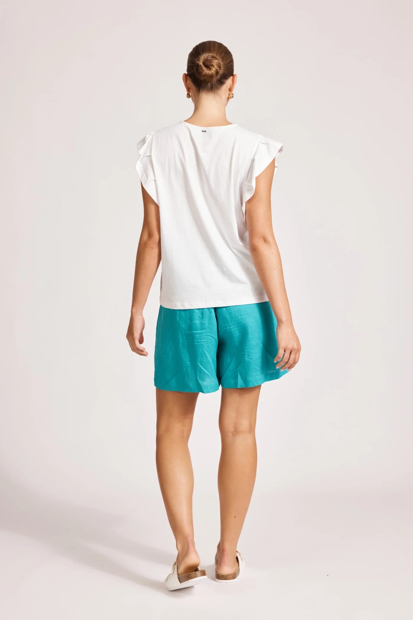 FRANCIA FRILL TANK - WHITE by eb&ive