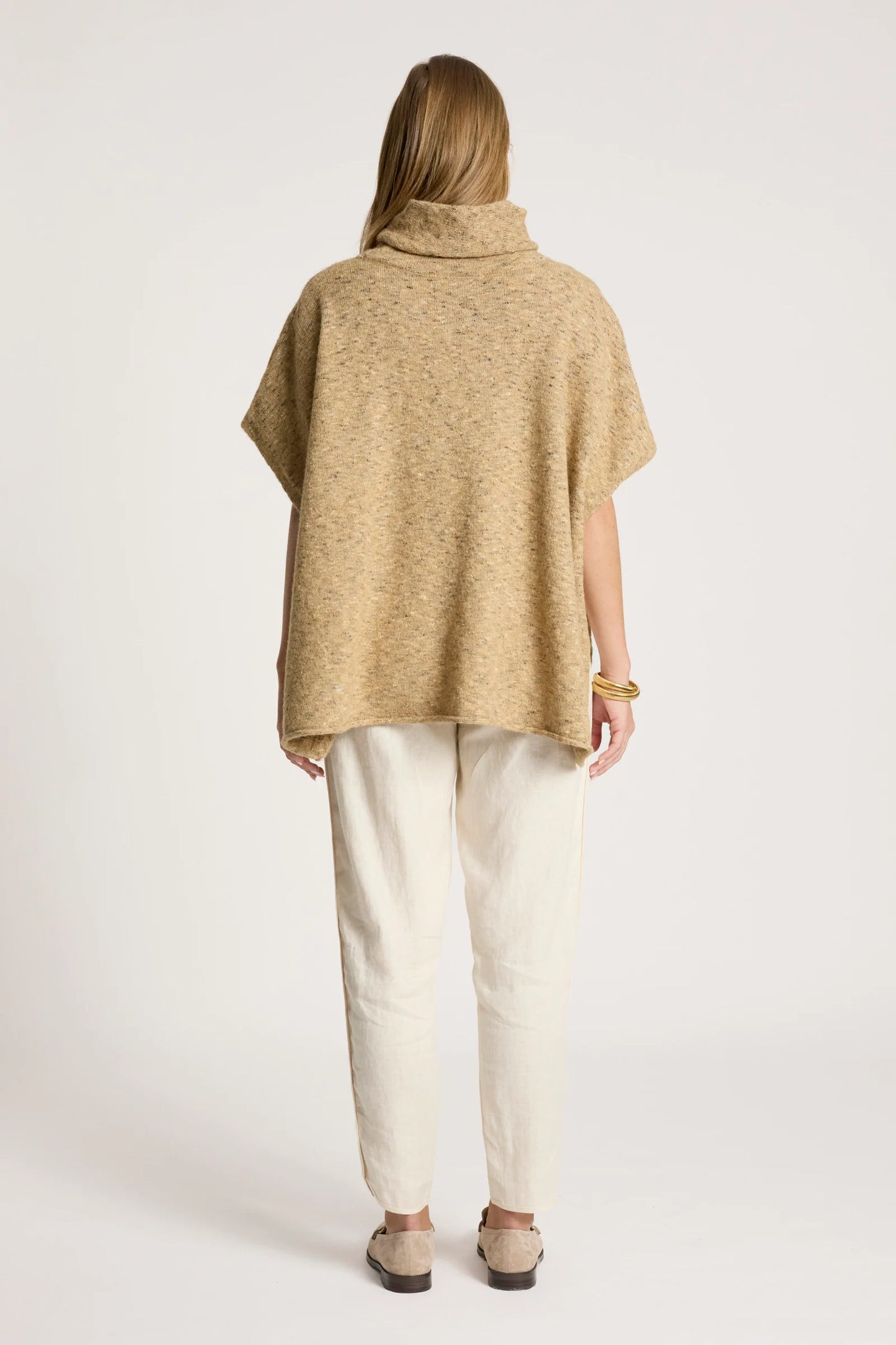 ZARDA PONCHO - MOCHA by Eb&ive
